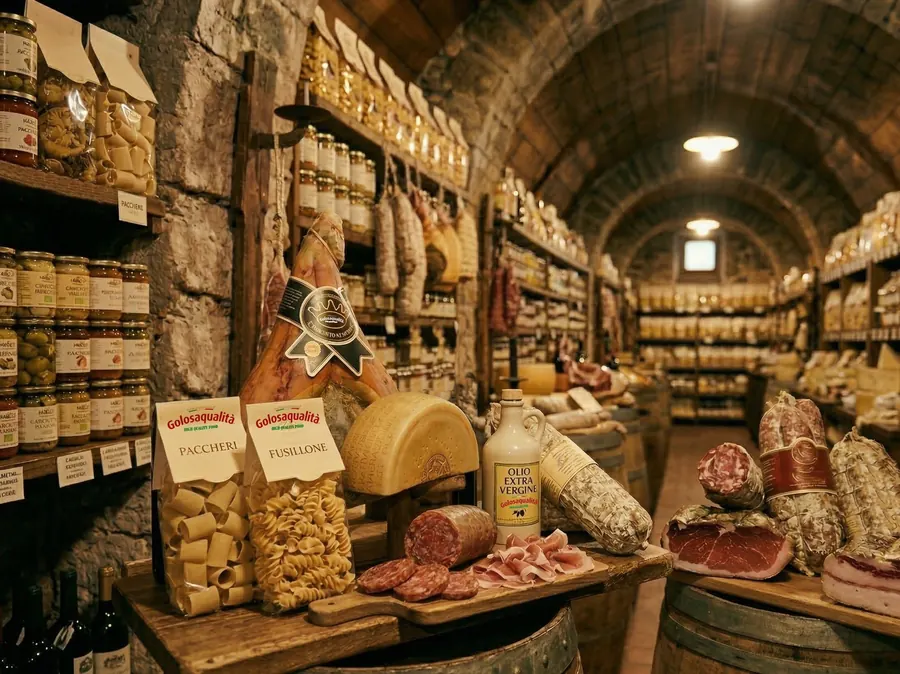 La cantina di Noi, la qualità con pasta, salumi e formaggi Golosaqualità