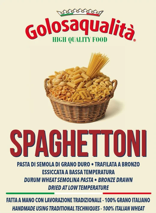 Etichetta Golosaqualità Spaghettoni