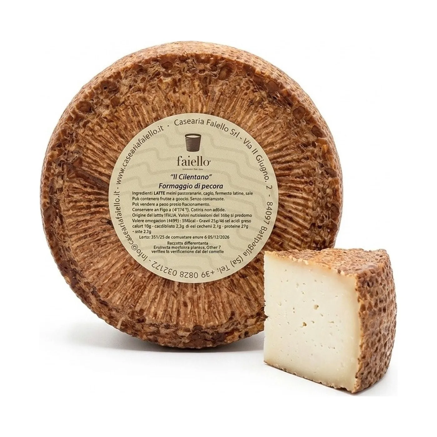 «Cilentano» pecorino semistagionato