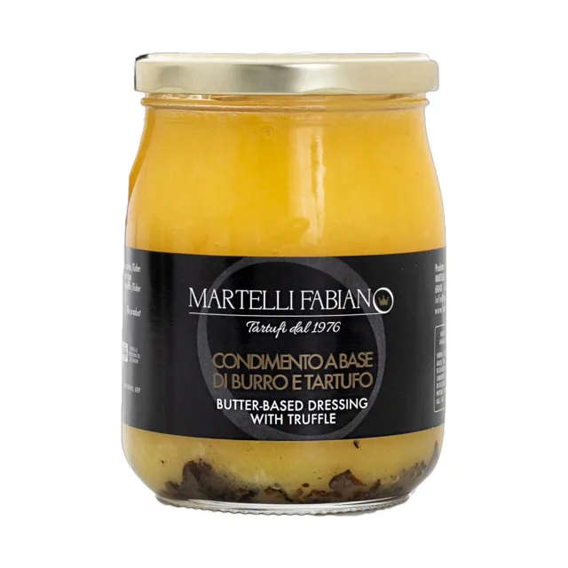 Condimento a base di burro e tartufo
